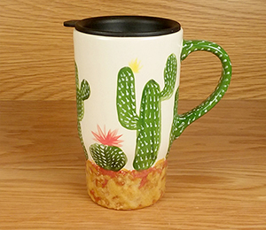 Voorhees Cactus Travel Mug