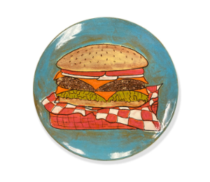 Voorhees Hamburger Plate