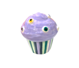 Voorhees Eyeball Cupcake