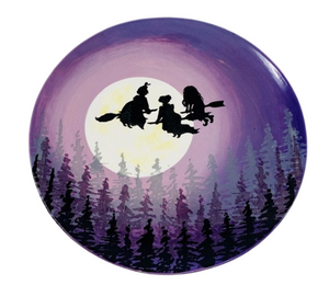 Voorhees Kooky Witches Plate