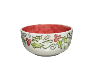 Voorhees Holly Cereal Bowl