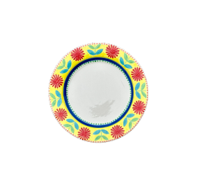 Voorhees Floral Charger Plate