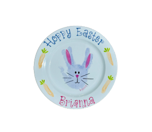 Voorhees Easter Bunny Plate