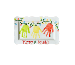 Voorhees Merry and Bright Platter