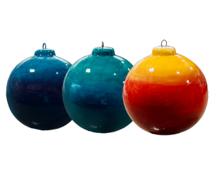 Voorhees Jewel Toned Ombre Ornament