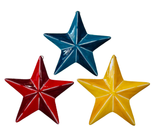 Voorhees Jewel Toned Stars