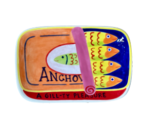 Voorhees Anchovies App Plate