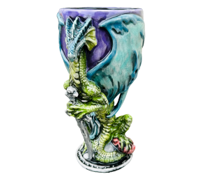 Voorhees Antique Dragon Goblet
