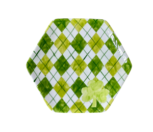 Voorhees Irish Argyle Plate