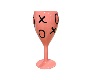 Voorhees XOXO Wine Glass